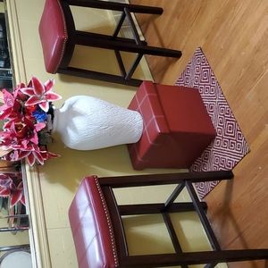 Collapsible Bin, Square (Leather) - $30